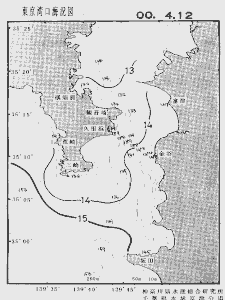 東京湾口海況図(2000/04/12)