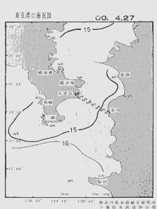 東京湾口海況図(2000/04/27)