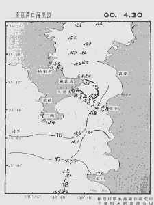 東京湾口海況図(2000/04/30)