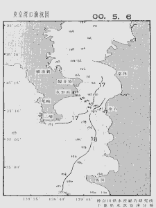 東京湾口海況図(2000/05/06)