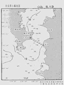 東京湾口海況図(2000/05/13)