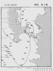 東京湾口海況図(2000/05/16)