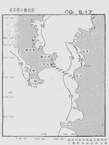 東京湾口海況図(2000/05/17)