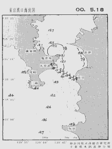 東京湾口海況図(2000/05/18)