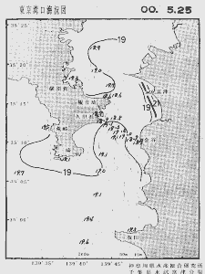 東京湾口海況図(2000/05/25)