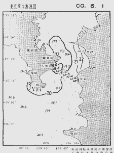 東京湾口海況図(2000/06/01)