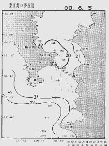 東京湾口海況図(2000/06/05)