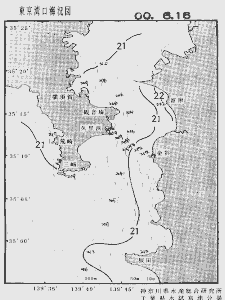 東京湾口海況図(2000/06/16)