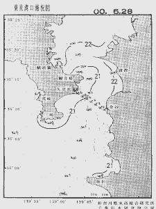東京湾口海況図(2000/06/28)