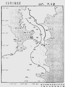 東京湾口海況図(2000/07/12)