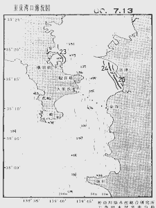 東京湾口海況図(2000/07/13)