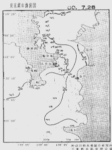 東京湾口海況図(2000/07/26)