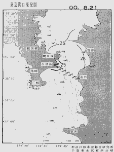 東京湾口海況図(2000/08/21)