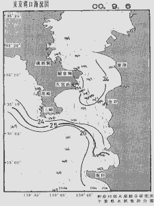 東京湾口海況図(2000/09/06)