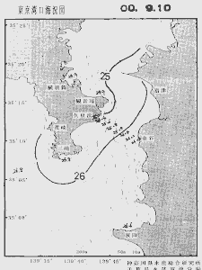 東京湾口海況図(2000/09/10)