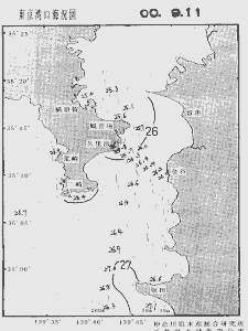 東京湾口海況図(2000/09/11)