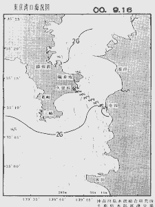 東京湾口海況図(2000/09/16)