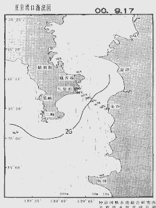 東京湾口海況図(2000/09/17)