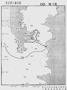 東京湾口海況図(2000/09/18)