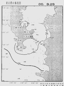 東京湾口海況図(2000/09/29)