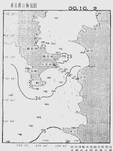 東京湾口海況図(2000/10/02)