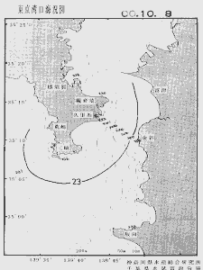 東京湾口海況図(2000/10/08)