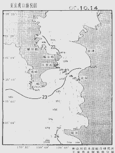 東京湾口海況図(2000/10/14)
