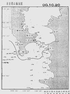 東京湾口海況図(2000/10/20)