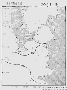 東京湾口海況図(2000/11/03)