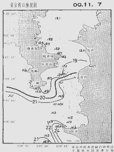 東京湾口海況図(2000/11/07)