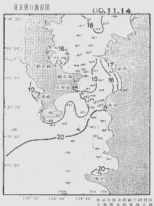 東京湾口海況図(2000/11/14)