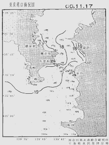 東京湾口海況図(2000/11/17)