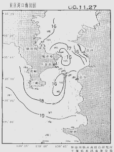 東京湾口海況図(2000/11/27)