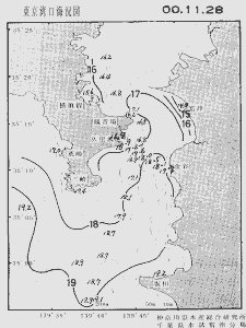 東京湾口海況図(2000/11/28)