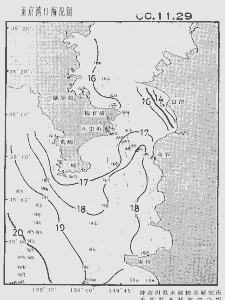 東京湾口海況図(2000/11/29)