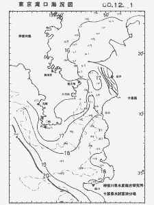 東京湾口海況図(2000/12/01)
