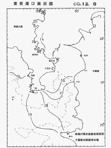 東京湾口海況図(2000/12/09)