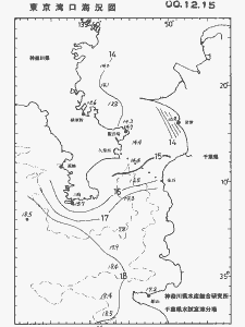 東京湾口海況図(2000/12/15)