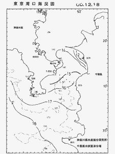東京湾口海況図(2000/12/18)