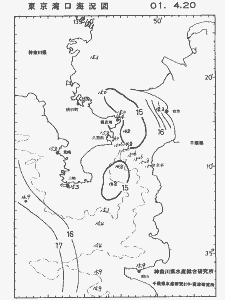 東京湾口海況図(2001/04/20)