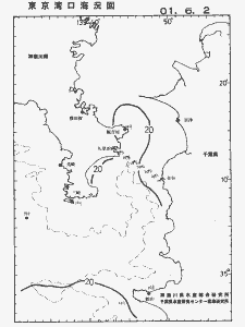 東京湾口海況図(2001/06/02)