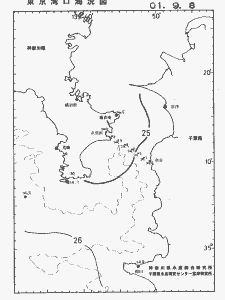 東京湾口海況図(2001/09/08)
