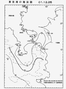 東京湾口海況図(2001/12/26)