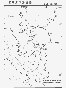 東京湾口海況図(2002/02/10)