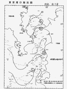 東京湾口海況図(2002/02/12)