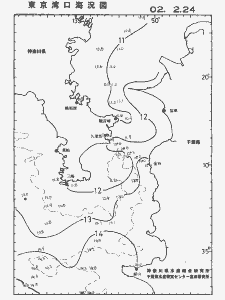 東京湾口海況図(2002/02/24)