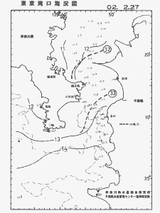 東京湾口海況図(2002/02/27)