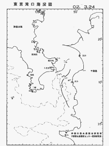 東京湾口海況図(2002/03/24)