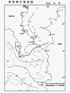 東京湾口海況図(2002/04/05)
