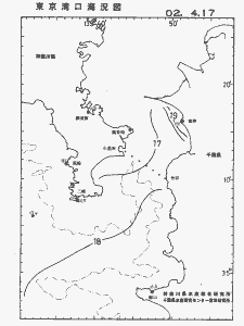 東京湾口海況図(2002/04/17)